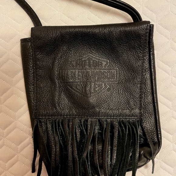 Harley-Davidson Handbags - Black Leather Harley Davidson Purse